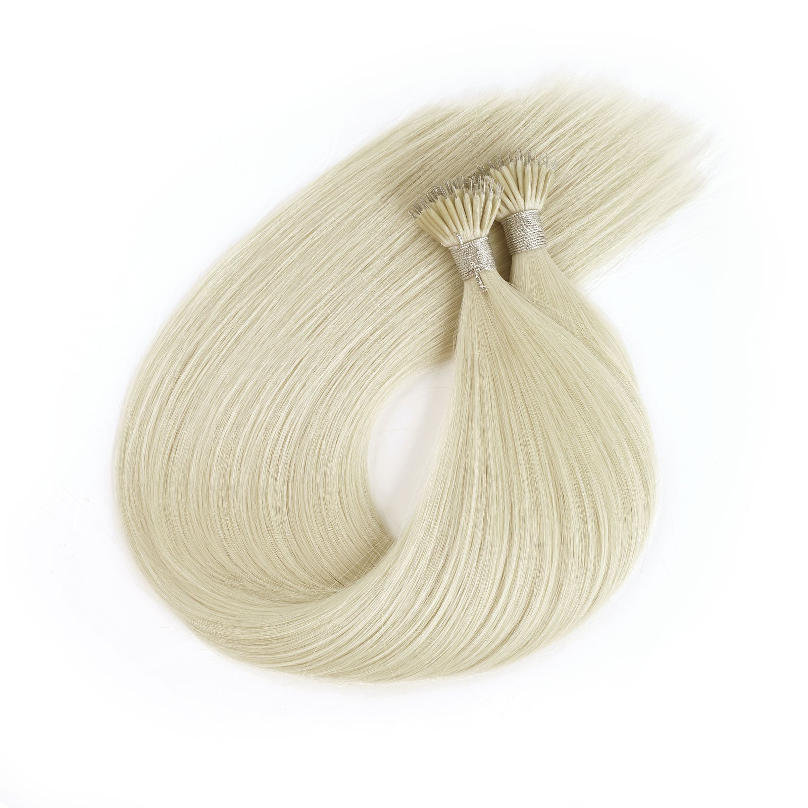 Virgin Nano Ring Hair Extensions 60# Light Blonde