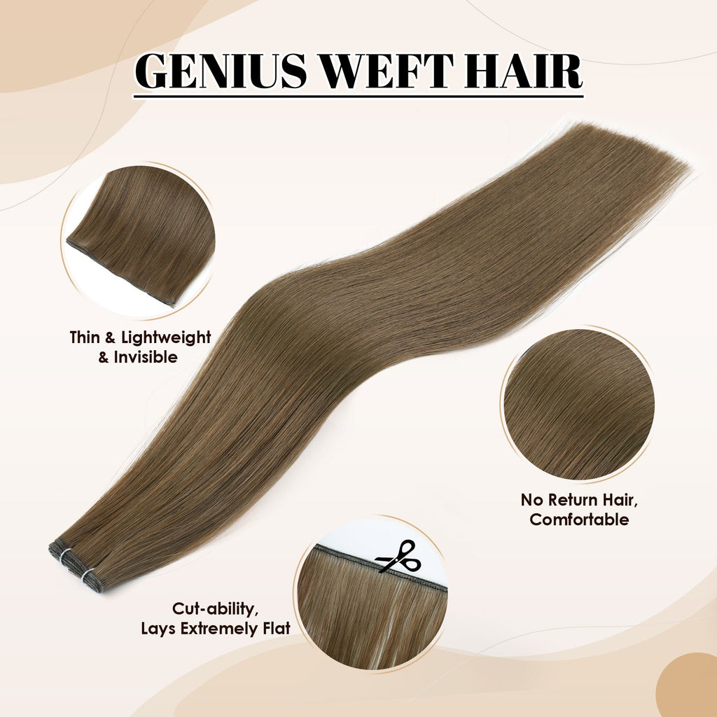Virgin Genius Weft #3 Medium Ash Brown