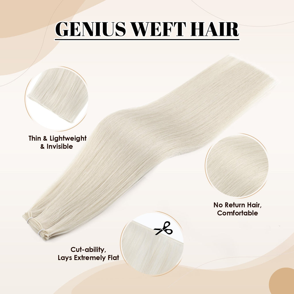 Virgin Genius Weft #60A Ash Blonde