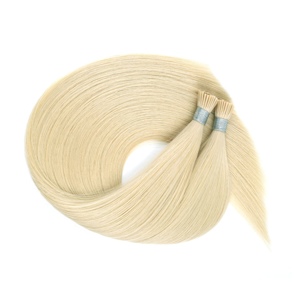 I Tip Hair Extensions Virgin Hair #613 Beach Blonde
