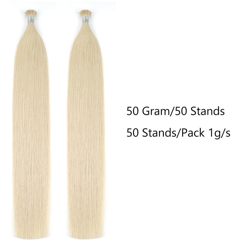 I Tip Hair Extensions Virgin Hair #613 Beach Blonde