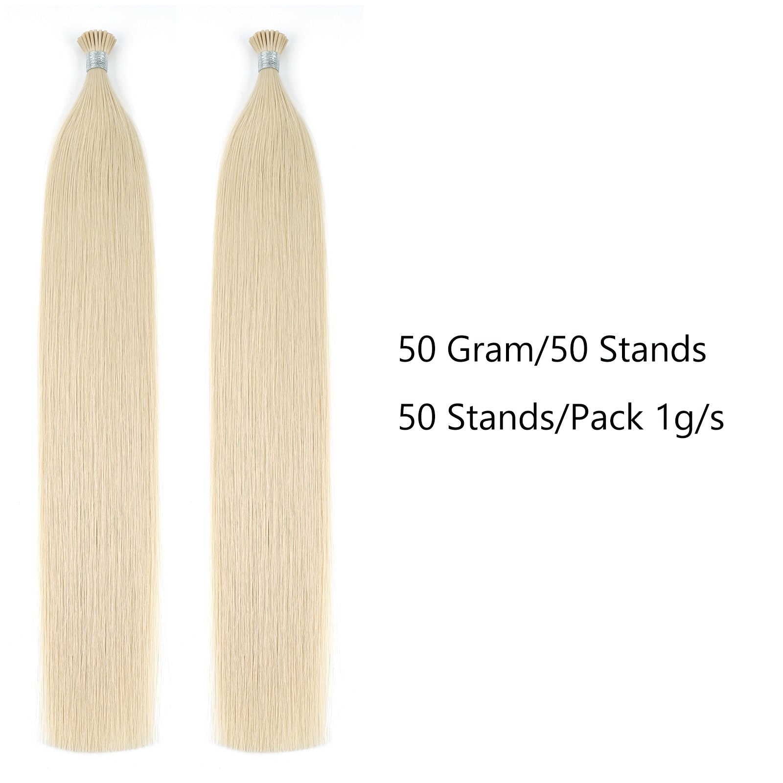 I Tip Hair Extensions Virgin Hair #613 Beach Blonde