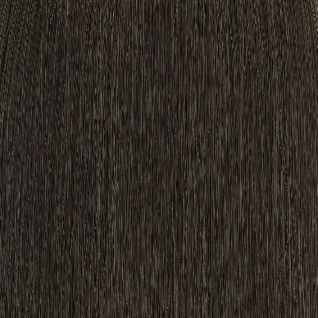 Virgin Nano Ring Hair Extensions 2A# Dark Chocolate Brown