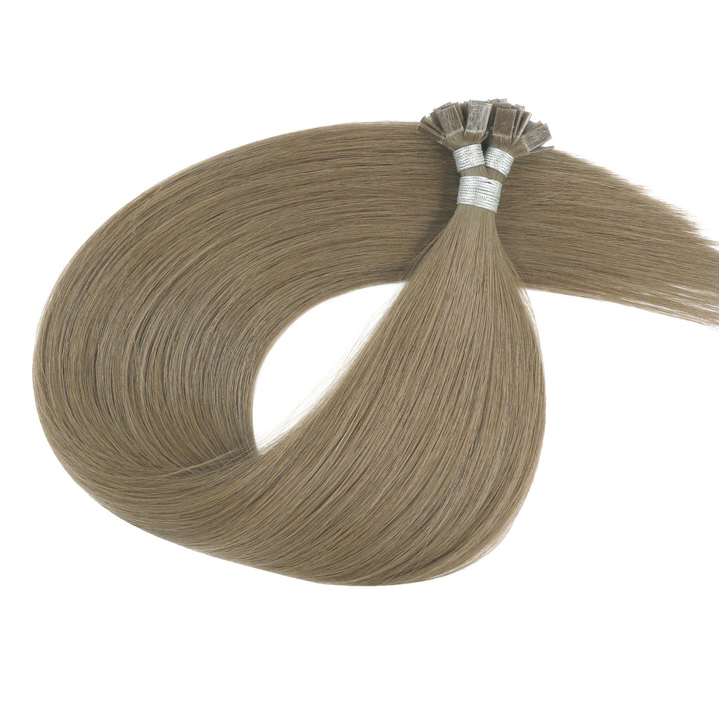 Keratin Bond Extensions Virgin Hair 18A# Sandy Brown