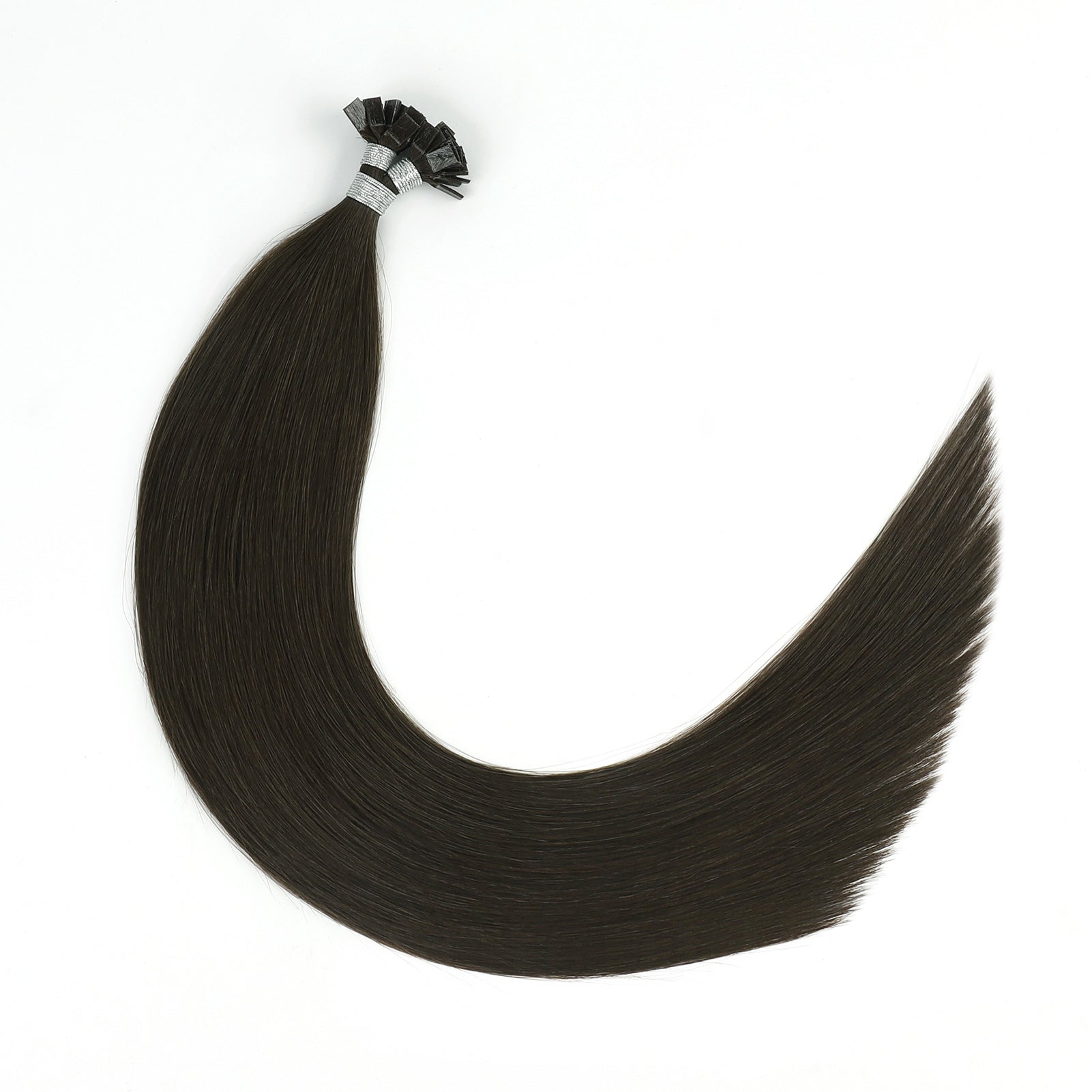 Keratin Bond Extensions Virgin Hair 1B# Off Black