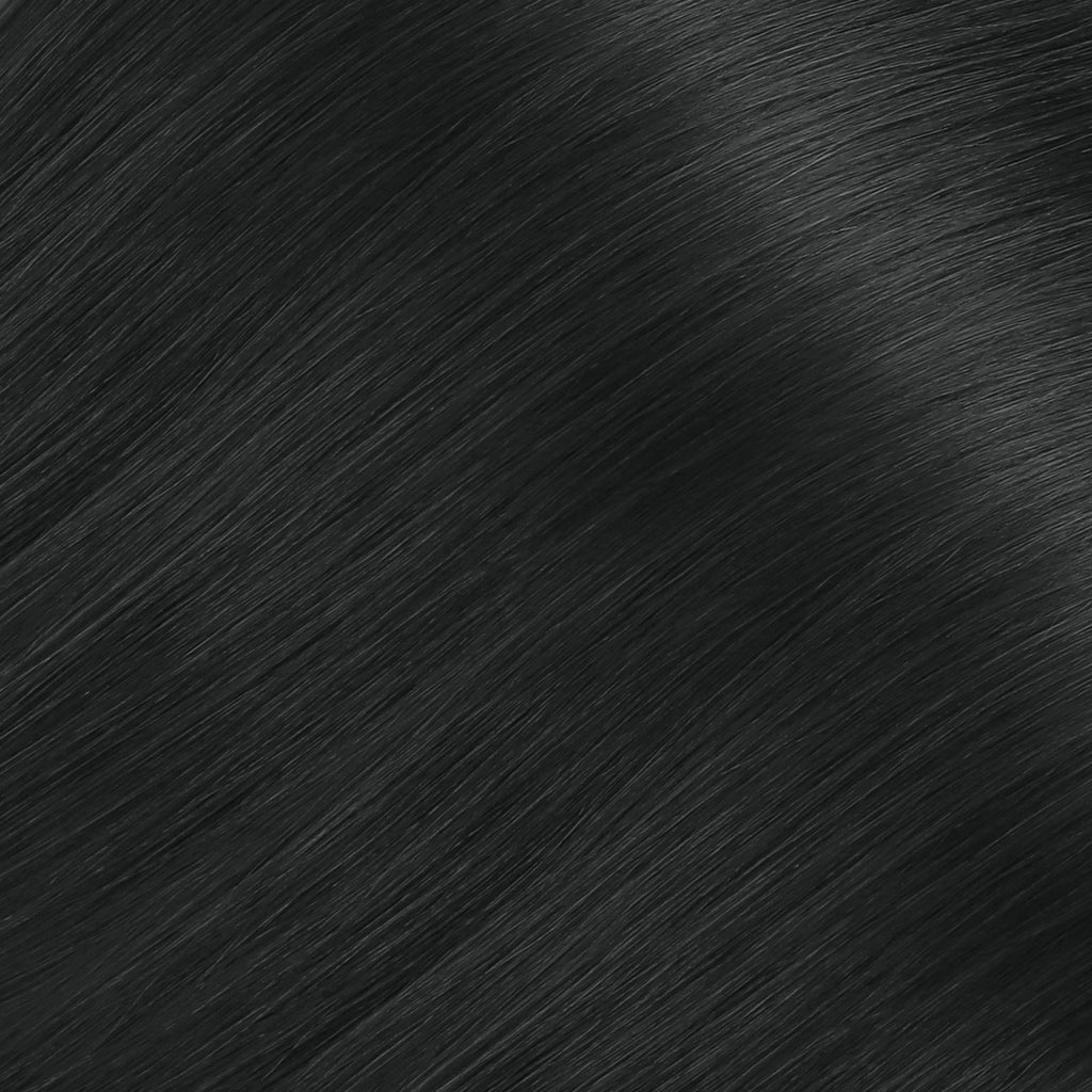 Keratin Bond Extensions Virgin Hair 1# Jet Black
