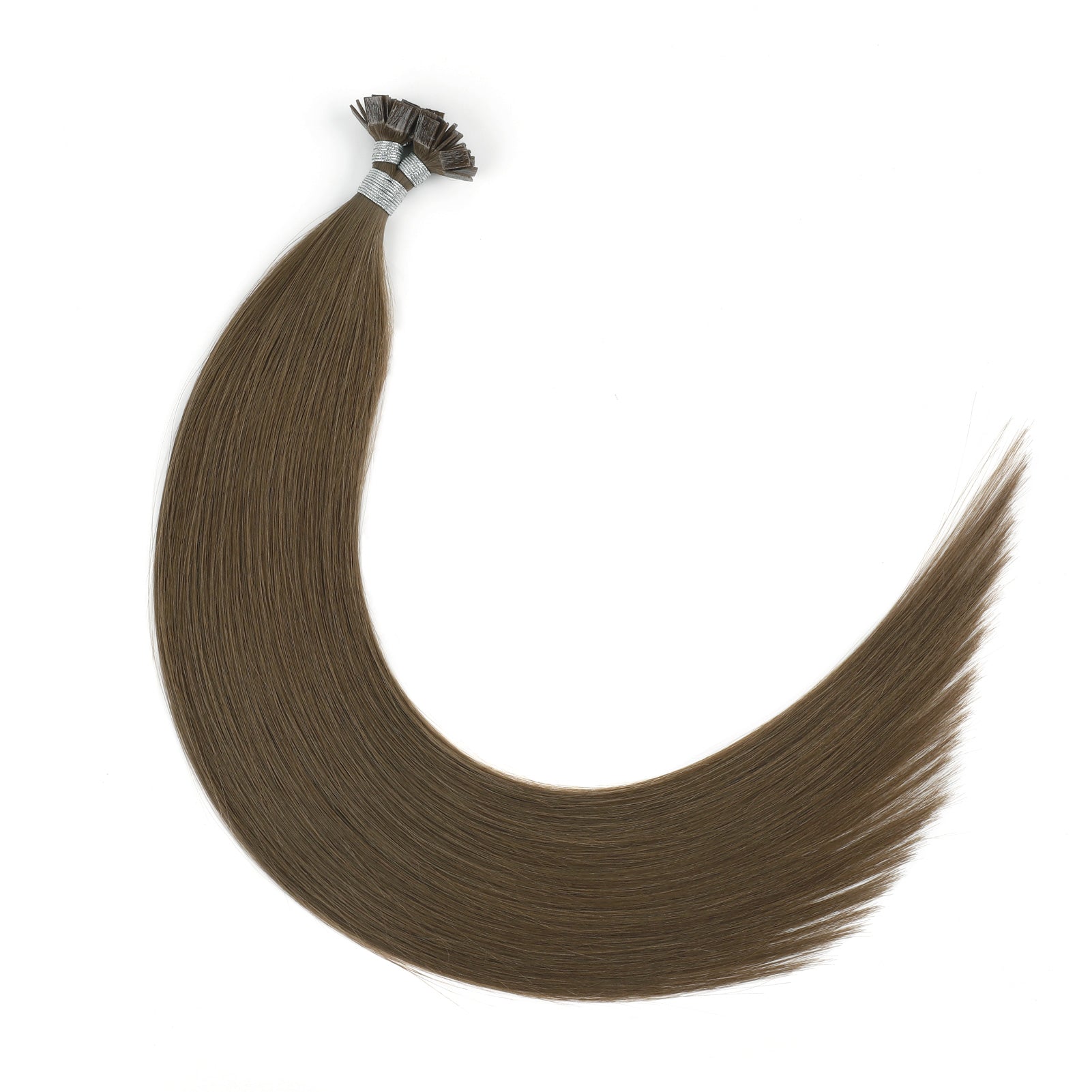 Keratin Bond Extensions Virgin Hair 4# Warm Chestnut Brown