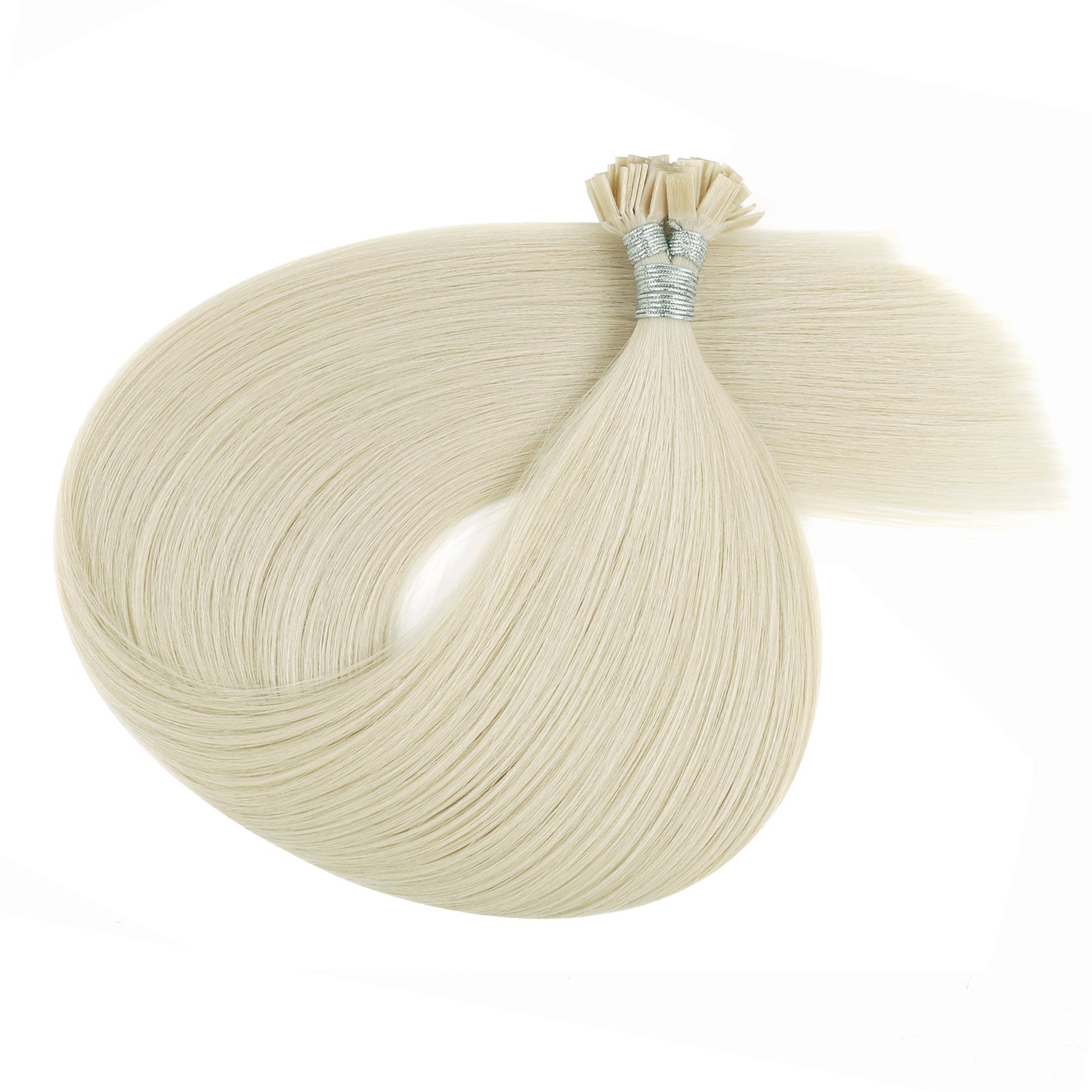 Keratin Bond Extensions Virgin Hair 60# Light Blonde