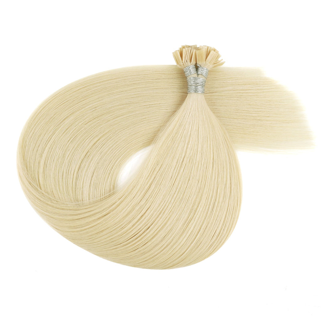 Keratin Bond Extensions Virgin Hair 613# Beach Blonde