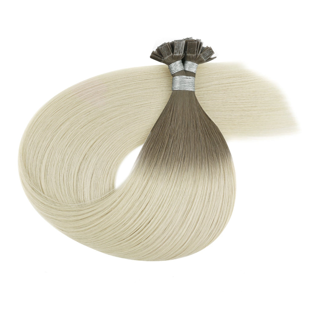 Keratin Bond Extensions Virgin Hair Ombre Color T16A/60A#
