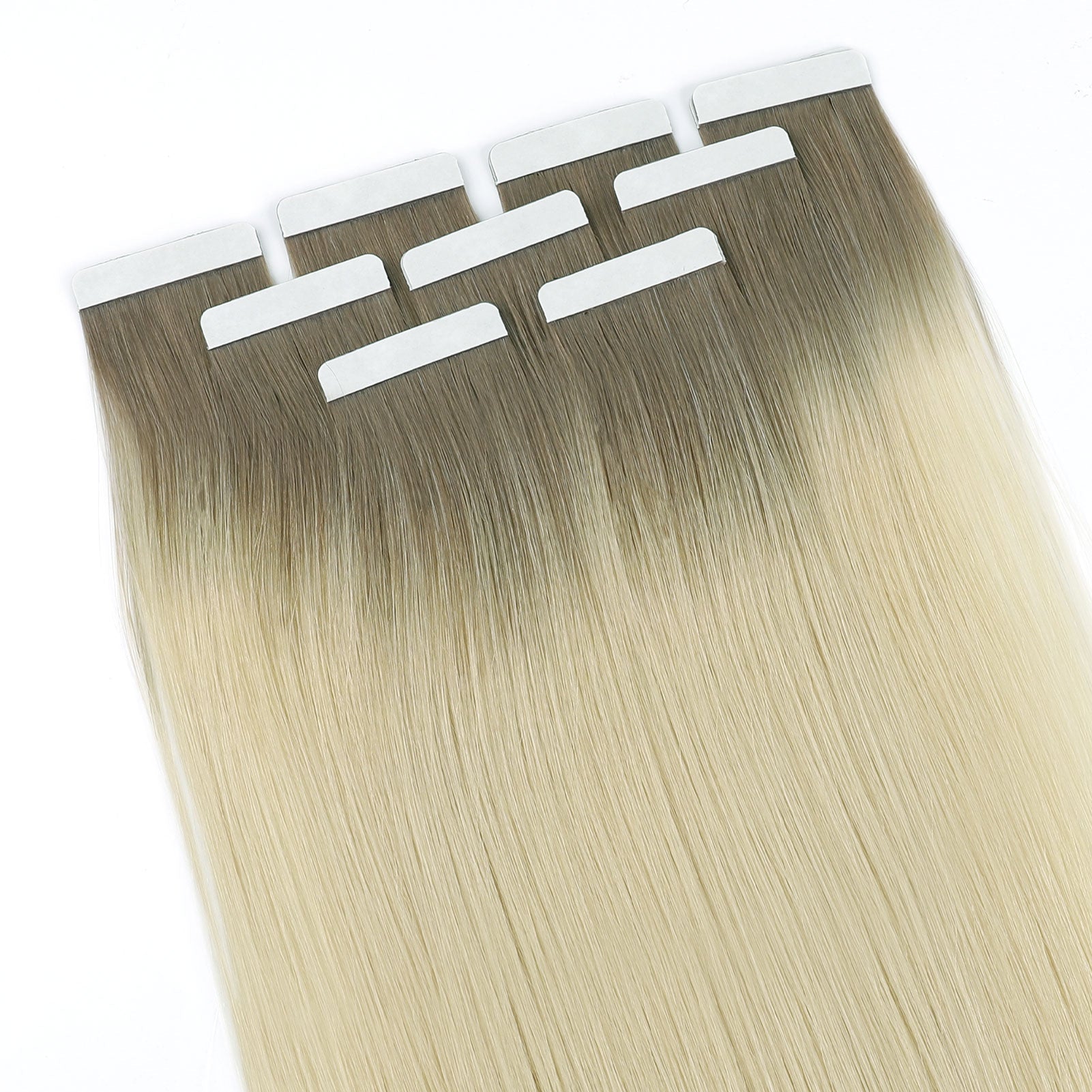 Virgin Tape in Hair Extensions Rooted R3/60#