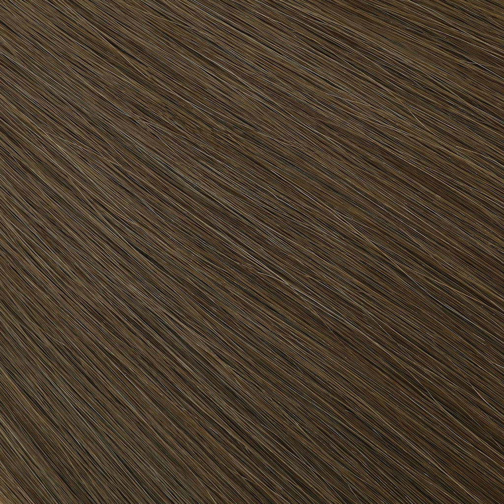 Virgin Tape in Hair Extensions 4# Warm Chestnut Brown