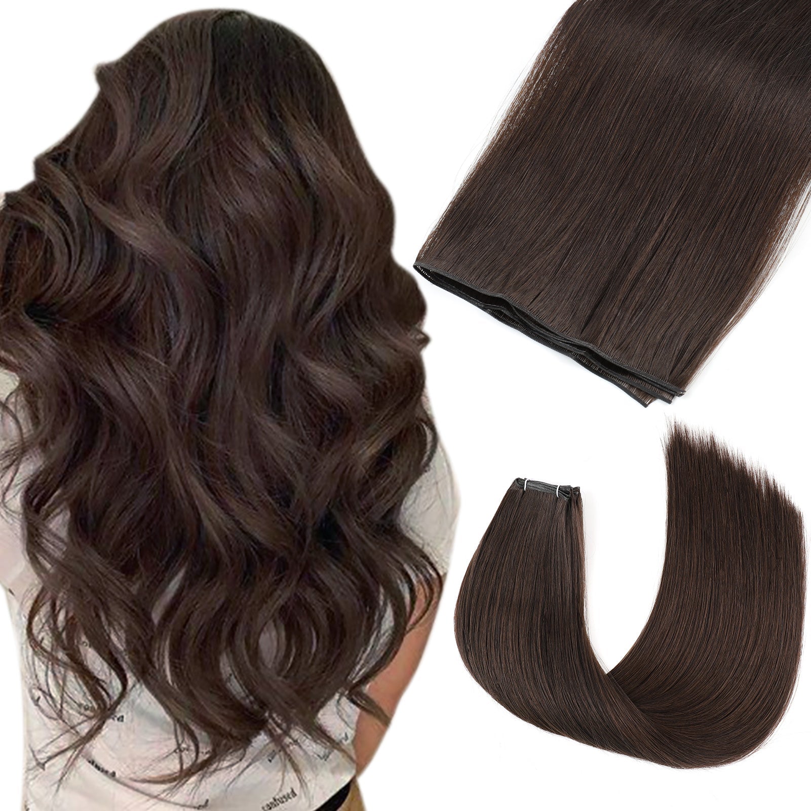 Virgin Genius Weft #2 Dark Brown