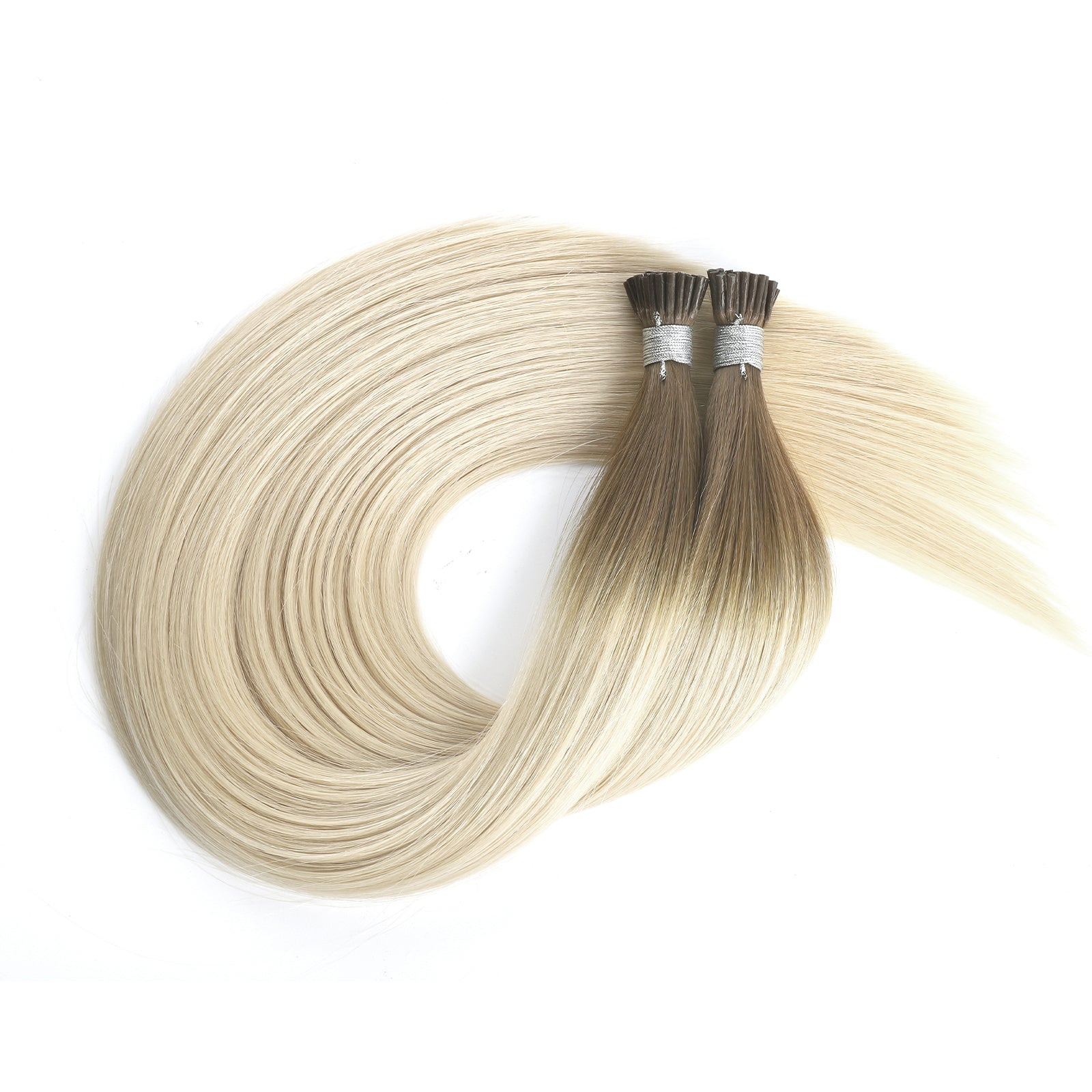 I Tip Hair Extensions Virgin Hair Ombre T9/60#