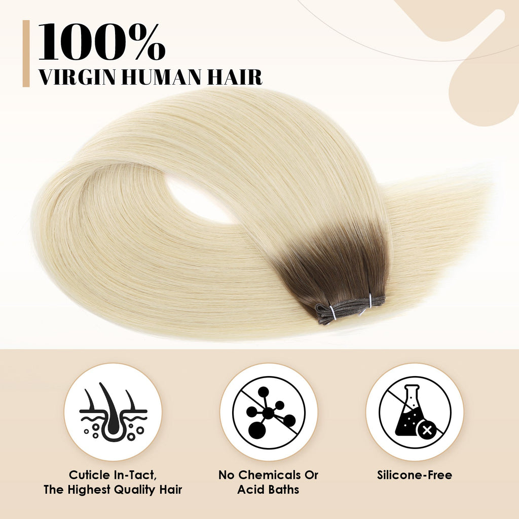 Virgin Genius Weft Rooted R3/60#