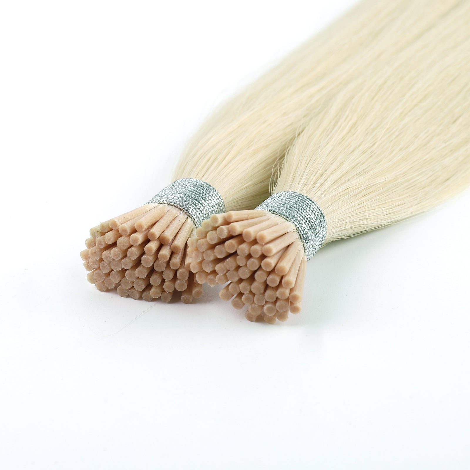 I Tip Hair Extensions Virgin Hair 60# Light Blonde