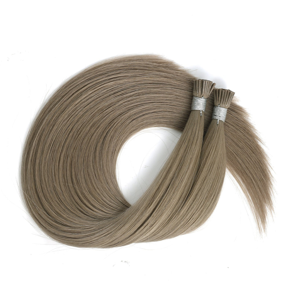 I Tip Hair Extensions Virgin Hair 18A# Sandy Brown